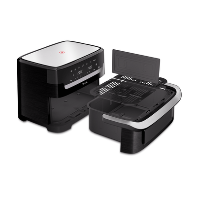 Pachet PROMO Friteuză cu aer cald Tefal Dual Easy Fry Flex EY9228E0 & Cantar de bucatarie Tefal Optiss BC50D4V0