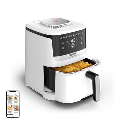 Pachet PROMO Friteuză cu aer cald Tefal Easy Fry Silence EY5521E0 & Set de 3 caserole MasterSeal Plastic K3028912