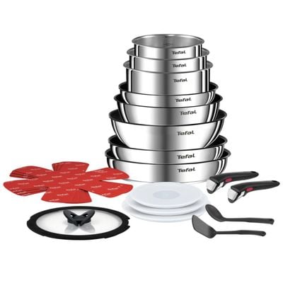 Pachet PROMO Set 20 piese Tefal Ingenio Emotion L897SJ04 inductie & Spatulă cu fante Ingenio K2060814