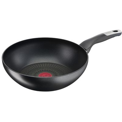 Pachet PROMO Tigaie Wok Tefal Unlimited G2551972 & Cuțitul bucătarului Tefal Comfort K2213244