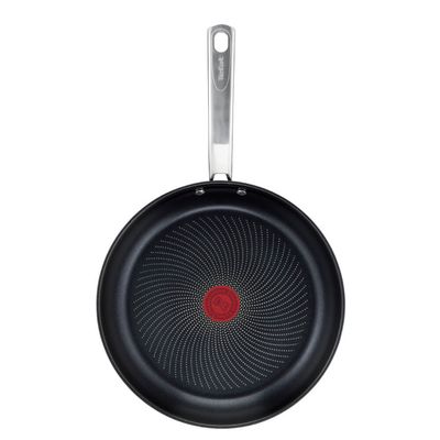 Set de tigăi cu 2 piese Tefal Intuition B817S255 de 20/26 cm, Thermo-Signal™, inductie, înveliș antiaderent, exterior inox