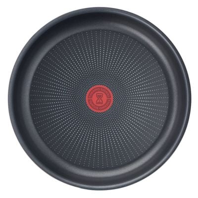 Set de 3 piese Ingenio XL Force L1589132, tigaie 24/28 cm, mâner detașabil, înveliș antiaderent, Thermo-Signal