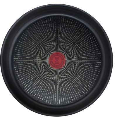 Set de 4 piese Tefal Ingenio Eco Resist L3979202, cratiță de 16/18/20 cm, mâner detașabil, indicator Thermo-Signal, compatibil cu inducția, înveliș antiaderent, negru