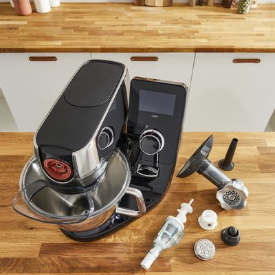 Set 5 accesorii Tefal Coach Meat & Pasta XF651038, pentru tocat carnea, preparare de Kebbe și carnati, coulis, paste si biscuiti