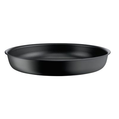 Set de 3 piese Tefal Ingenio Ultimate L7649343, tigaie 22/26 cm, maner detasabil, invelis antiaderent Titanium, indicator Thermo-Signal™, baza Thermo-Fusion™+, inductie, negru