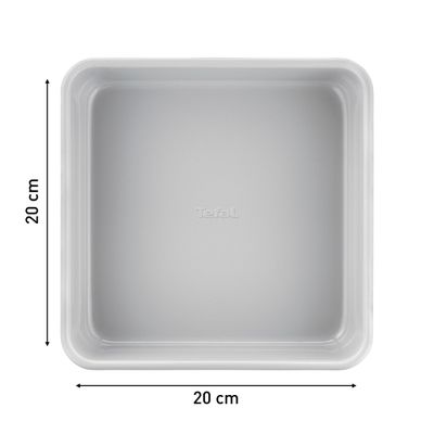 Set pentru copt Tefal Ceramik J175S804, 8 piese, invelis ceramic antiaderent, design stivuibil, verde