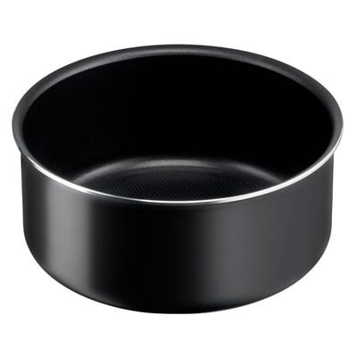 Set 10 piese Ingenio Easy Cook & Clean Tefal L1539053, mânere detașabile, 16-28cm, aluminiu, negru