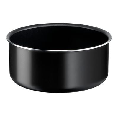 Set 10 piese Ingenio Easy Cook & Clean Tefal L1539053, mânere detașabile, 16-28cm, aluminiu, negru