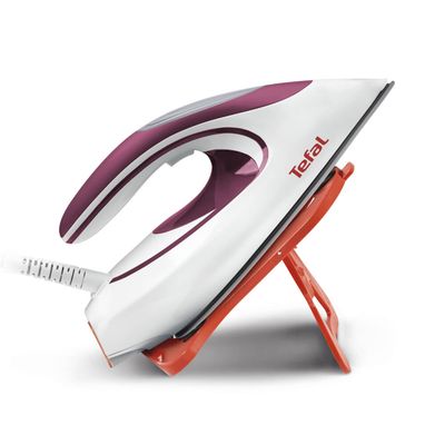 Stație de călcat cu abur Tefal Express Anti-Calc SV8054E0, 2800W, 6.5 bari, 1.8L, talpă Durilium AirGlide, alb & violet