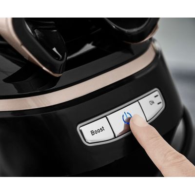 Stație de călcat cu boiler de înaltă presiune Tefal Pro Express Vision GV9820E0, 3000 W, capacitate rezervor 1.1L, jet abur 750g/min, vârf iluminare LED,  panou digital,tehnologie Smart Steam, sistem antipicurare, talpă Durilium AirGlide Autoclean