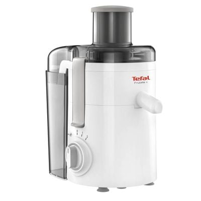 Storcător de fructe și legume Tefal Frutelia+ ZE370138, 350W, 2 viteze, recipient pulpă 0.95L, funcție Pulse, alb