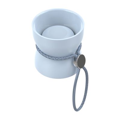 Termos Tefal beYou N2192210, inox, 0.5 L, 100% etanș, capac Quick Press, argintiu & albastru