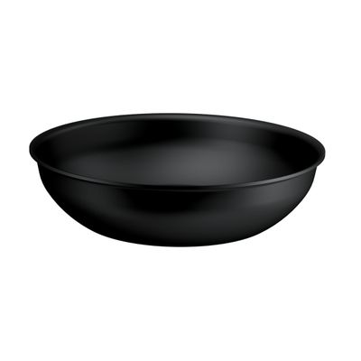 Tigaie wok Tefal Ingenio Excellence+ P0001924, 28 cm, invelis antiaderent, tehnologie FUSIONCORE, Thermo-Signal™, aluminiu, inductie, negru