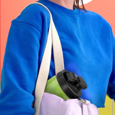 Recipient portabil Tefal XF1908E0, 400 ml, Tritan®, compatibil cu blenderele Tefal Blend Up, seriile BL19xx, transparent