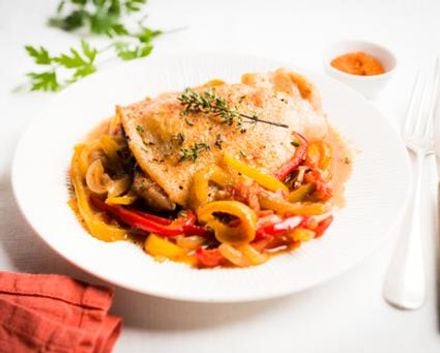 Pui în stil basc Pui în stil basc