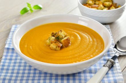 Supă cremă de legume coapte