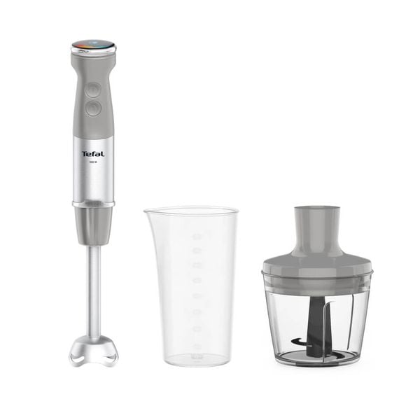 Blender vertical Tefal Quickchef+ HB672B30, 1000W, 20 trepte de viteză, funcție Turbo, 4 lame Powelix, capacitate tocător 500 ml, pahar gradat 800 ml, gri & argintiu Blender vertical Tefal Quickchef+ HB672B30, 1000W, 20 trepte de viteză, funcție Turbo, 4 lame Powelix, capacitate tocător 500 ml, pahar gradat 800 ml, gri & argintiu