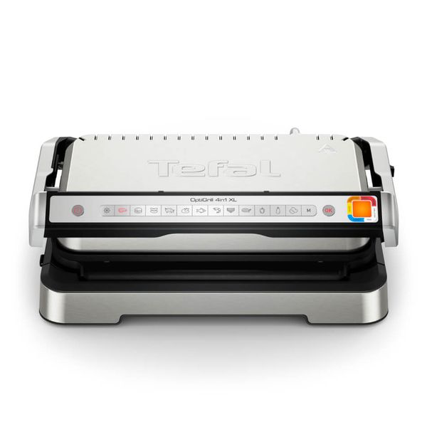 Grătar electric Tefal Optigrill 4 în 1 XL GC784D30, 2200W, 12 programe automate, până la 8 persoane, plăci antiaderente detașabile, tavă de copt Grătar electric Tefal Optigrill 4 în 1 XL GC784D30, 2200W, 12 programe automate, până la 8 persoane, plăci antiaderente detașabile, tavă de copt