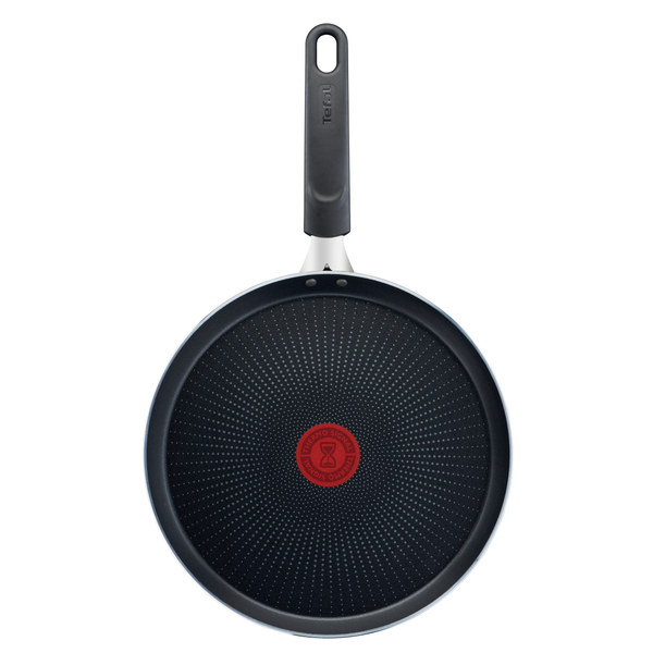 Tigaie pentru clătite XL Force C3851053, 25 cm, &icirc;nveliș antiaderent 100% sigur, de lungă durată, Thermo-Signal&trade;, bază Diffusion+, aluminiu, negru