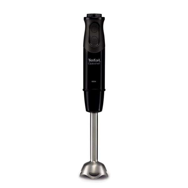 Blender vertical OptiChef 2 &icirc;n 1 HB641838, 800 W, 10 trepte de viteză, funcție Turbo, tocator 0.5 L, protecție antistropire, m&acirc;ner antialunecare, recipient 0.8 L, negru