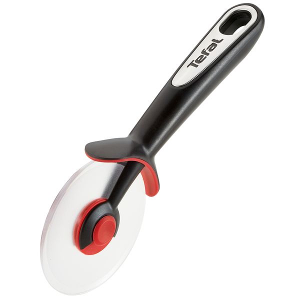 Cuțit pentru pizza Ingenio K2071114, design inovator, lamă de inox, plastic, negru Cuțit pentru pizza Ingenio K2071114, design inovator, lamă de inox, plastic, negru
