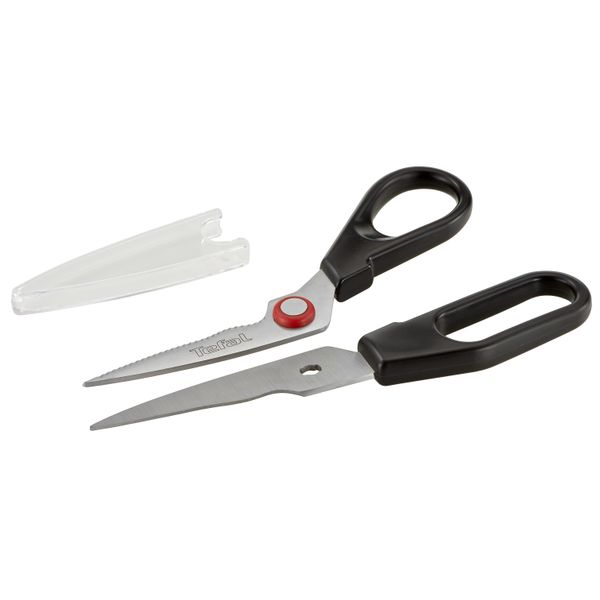 Foarfecă pentru bucătărie Ingenio K2071314, calitate premium, design inovator, fără BPA sau ftalați, lame inox, negru