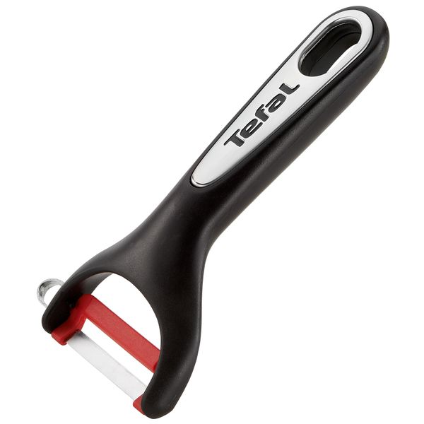 Accesoriu decojire legume și fructe Ingenio K2071814, forma Y, design inovator, plastic, negru Accesoriu decojire legume și fructe Ingenio K2071814, forma Y, design inovator, plastic, negru