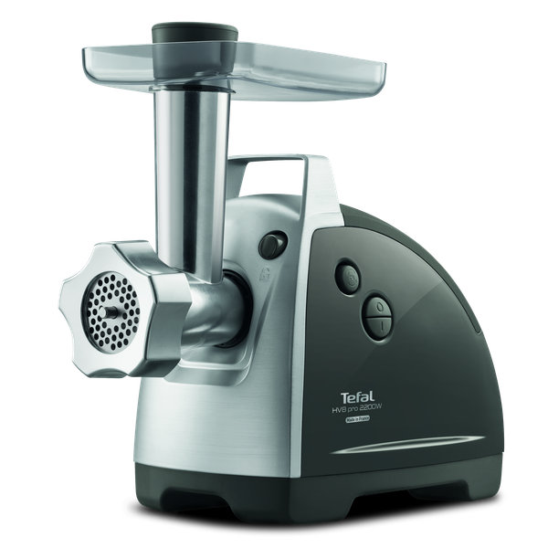Mașină de tocat carne HV8  Plus 9 &icirc;n 1 NE688837, 2200 W, 3 site inox, 6 accesorii, funcția Reverse, gri