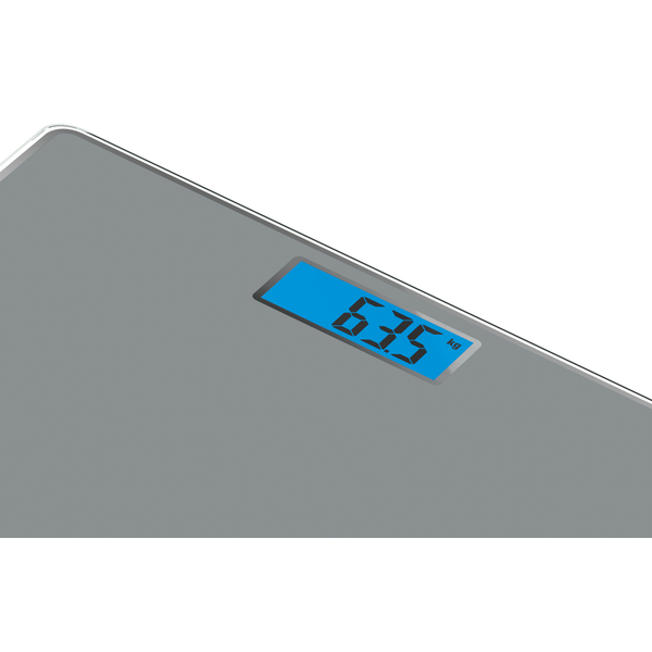 Cântar de baie Classic PP1500V0, 160 KG, gradații la 100 g, 31 x 31 cm, sticlă, gri Cântar de baie Classic PP1500V0, 160 KG, gradații la 100 g, 31 x 31 cm, sticlă, gri