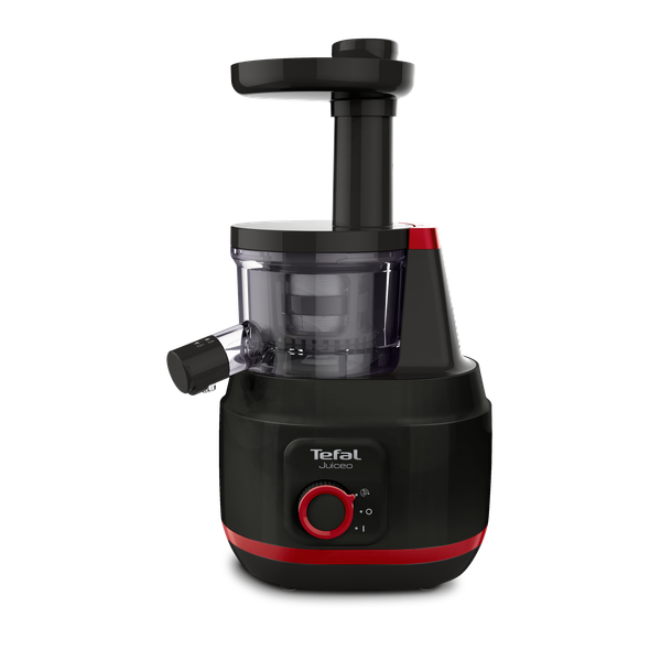 Storcător de fructe și legume Juiceo ZC150838, 150 W, tehnologie presare la rece, auto-curățare, sistem anti-picurare, recipiente suc și pulpă 0.8 L, negru