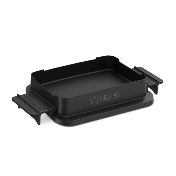 Accesoriu tavă pentru coacere Tefal Snacking & Baking XA732810, 1.6 L, compatibil cu grătarul electric OptiGrill 4 &icirc;n 1 și OptiGrill 2 &icirc;n 1, seriile GC774xx, GC773xx, GC772xx, negru