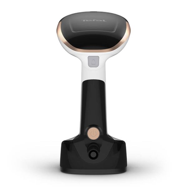 Aparat de călcat vertical cu abur Tefal Access Steam Pocket DT3030E0, 1300W, abur variabil 0 - 19 g/min, rezervor apă 120 ml, oprire automată, cap pliabil, alb & negru Aparat de călcat vertical cu abur Tefal Access Steam Pocket DT3030E0, 1300W, abur variabil 0 - 19 g/min, rezervor apă 120 ml, oprire automată, cap pliabil, alb & negru