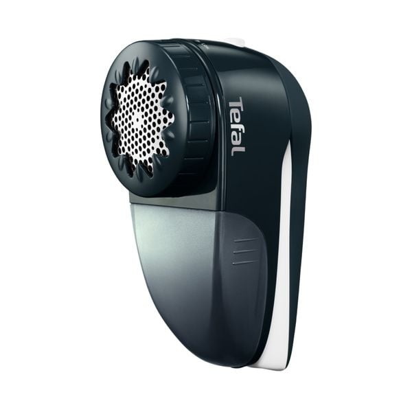 Aparat de curățat scame Tefal JB7002E0, cuțit cu 3 lame din inox, 2 înălțimi de tăiere, autonomie 40 minute, mâner pliabil, perie pentru curățare, cablu USB inclus,albastru