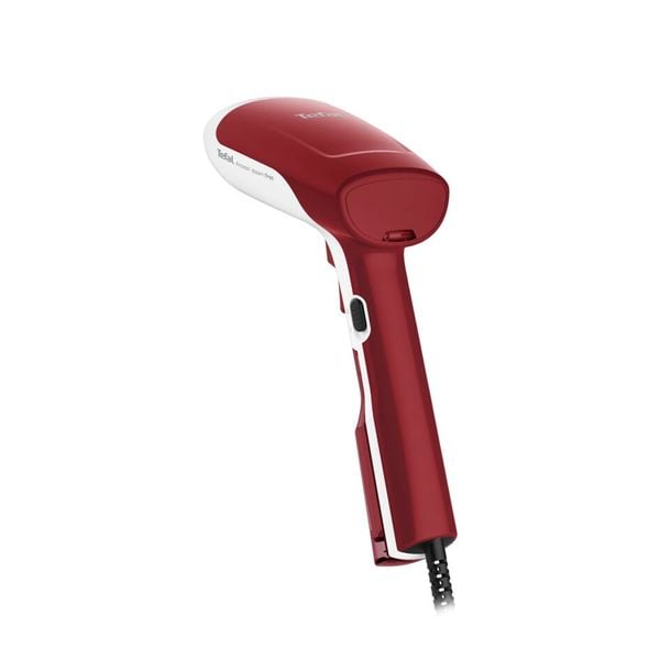 Aparat de călcat vertical Tefal Access Steam First DT6132E0, 1300W, cu abur 20 g/min, rezervor 70 ml și oprire automată, ideal pentru netezirea rapidă a țesăturilor.