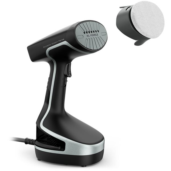 Aparat de călcat vertical cu abur Access Steam DT8230E1, 2000 W, abur 30 g/min, jet de abur 90 g/min, rezervor detașabil 0.19 L, perie microfibră, negru / gri Aparat de călcat vertical cu abur Access Steam DT8230E1, 2000 W, abur 30 g/min, jet de abur 90 g/min, rezervor detașabil 0.19 L, perie microfibră, negru / gri