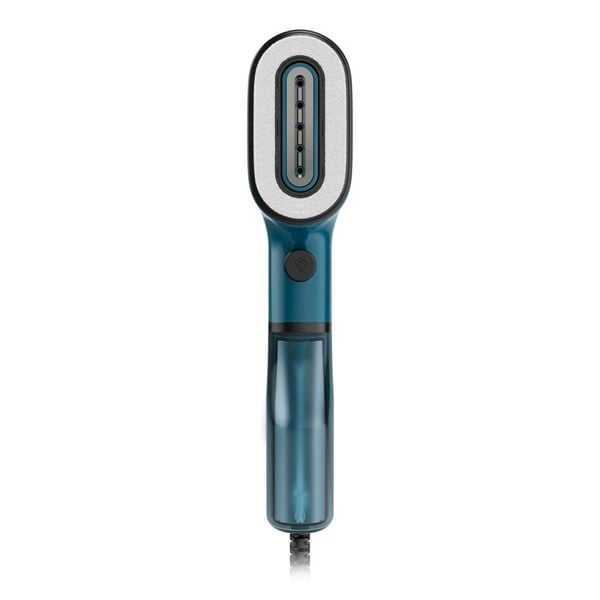 Aparat de călcat vertical Tefal Pure Pop DT2020E1, 1300W, abur variabil 0 - 20g/min, rezervor apa 70ml, auto-off, sistem cu pad reversibil, incalzire in 15s, albastru