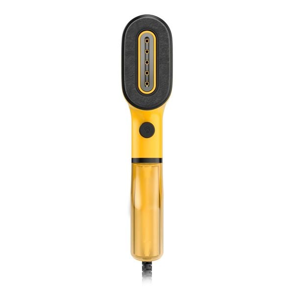 Aparat de călcat vertical Tefal  PURE POP YELLOW DT2026E1, 1300W, 20 g/min, 70 ml, Auto-Off, pad reversibil, galben