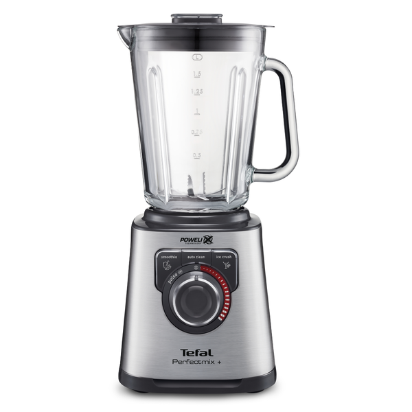 Blender de mare viteză Perfectmix+ BL811D38, 1300 W, tehnologie Powelix, 6 lame inox, 3 programe inteligente, efect ciclonic, 2 L, gri