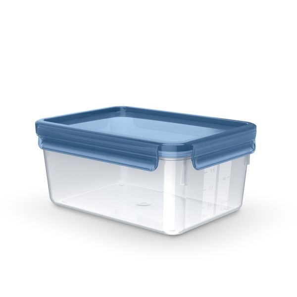Caserolă Tefal MasterSeal Eco N1171518, închidere 100 etanşă, 2.2 L, plastic, transparent