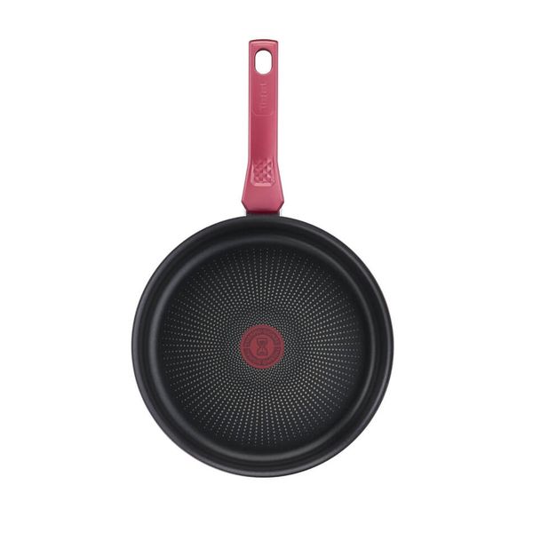 Cratiță cu capac Tefal Daily Chef G2733272, 24 cm, înveliș antiaderent, indicator Thermo-Signal, inducție, roșu Cratiță cu capac Tefal Daily Chef G2733272, 24 cm, înveliș antiaderent, indicator Thermo-Signal, inducție, roșu