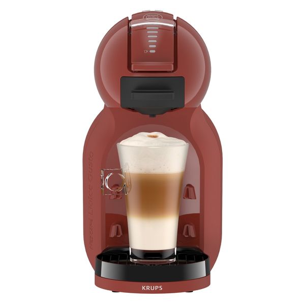 Espressor cu capsule Krups NESCAFÉ® Dolce Gusto® Mini Me 2 KP1435F0, 1600 W, 15 bari presiune, rezervor apa 0.8 L, oprire automata, rosu