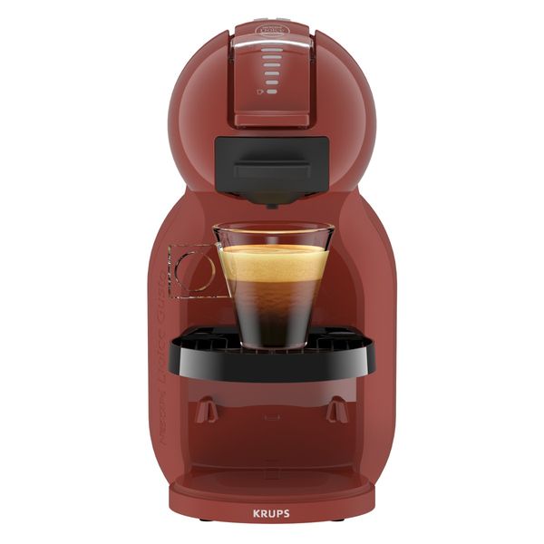Espressor cu capsule Krups NESCAFÉ® Dolce Gusto® Mini Me 2 KP1435F0, 1600 W, 15 bari presiune, rezervor apa 0.8 L, oprire automata, rosu