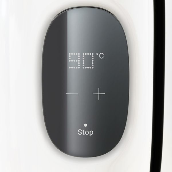 Fierbător apă Tefal Majestuo KI883D10, 2400W, 1.5L, filtru anticalcar detașabil, indicator nivel apă, bază rotativă 360&deg;, indicator luminos, alb