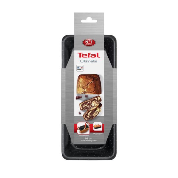 Formă de copt Tefal Ultimate J5687202, 26 cm, înveliș antiaderent, ușor de curățat, negru Formă de copt Tefal Ultimate J5687202, 26 cm, înveliș antiaderent, ușor de curățat, negru