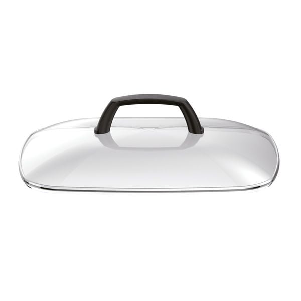 Grătar electric Health Multi Grill CB6A0830, 2000 W, termostat 5 nivele, suprafaţă antiaderentă, capac sticlă, negru