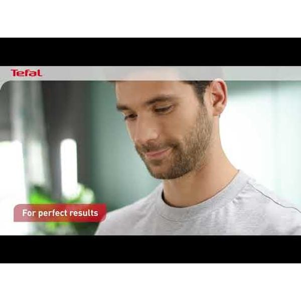 Stație de călcat cu abur Tefal SV6111E1 Express Essential, 2200W, Talpa Xpress Glide, 5.2 bari, jet de abur 250 g/min, rezervor apa 1.4L, Auto-Off, alb/rosu
