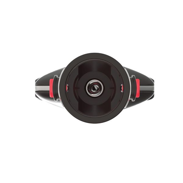 Tirbușon Ingenio K2073414, calitate premium, design inovator, fără BPA sau ftalați, 2 &icirc;n 1, plastic, negru