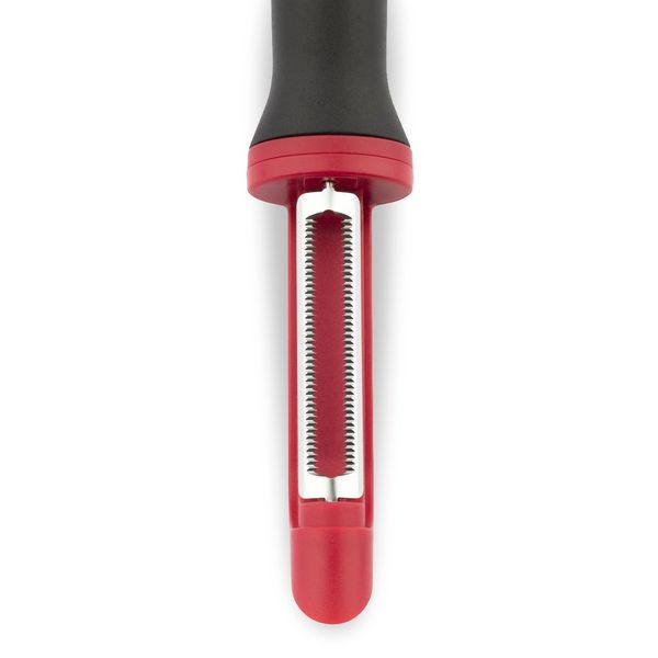 Accesoriu pentru decojit roșii Ingenio K2074014, calitate premium, design inovator, plastic, roșu / negru Accesoriu pentru decojit roșii Ingenio K2074014, calitate premium, design inovator, plastic, roșu / negru