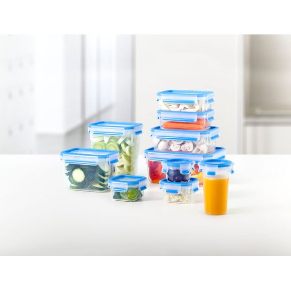 SET CASEROLE CLIP&CLOSE - SET 10 Bucati 0.15L - 2.3L SET CASEROLE CLIP&CLOSE - SET 10 Bucati 0.15L - 2.3L