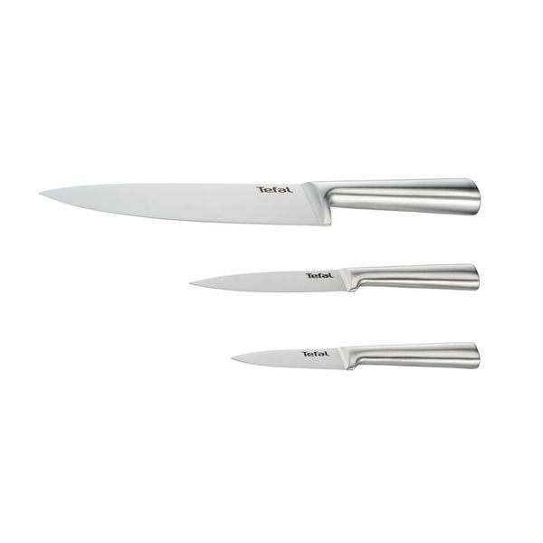 Set de 3 cuțite Tefal Expertise K121S375, 8 cm / 12 cm / 20 cm, oțel inoxidabil Set de 3 cuțite Tefal Expertise K121S375, 8 cm / 12 cm / 20 cm, oțel inoxidabil